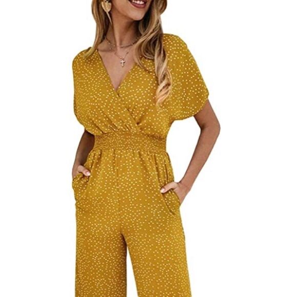 Yellow romper - Picture 1 of 4